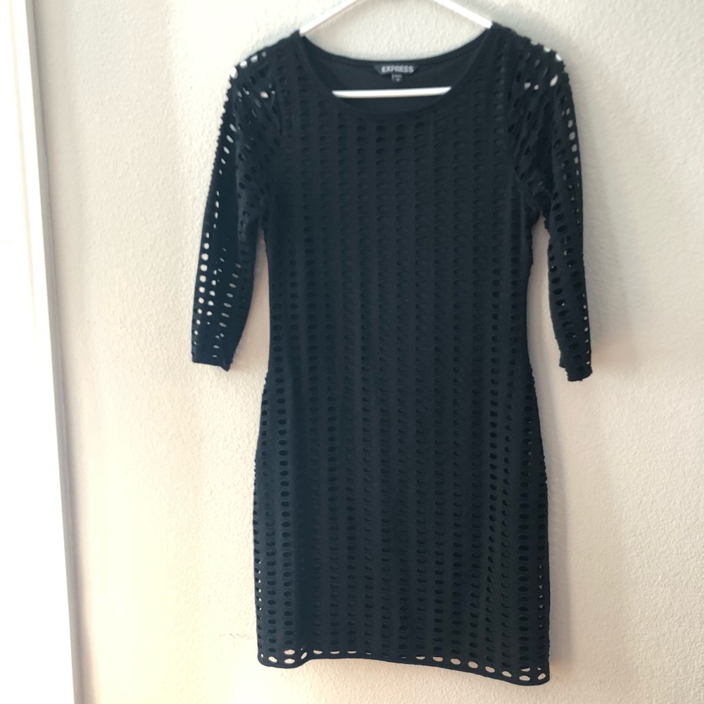 Express little black dress